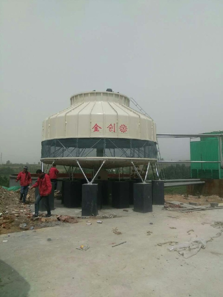 贺鹤壁市瑞隆化工有限公司500T冷却塔项目完美竣工