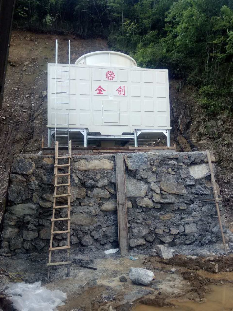 金创JCR系列河南郑州玻璃钢低噪音横流式方型冷却塔厂家直销